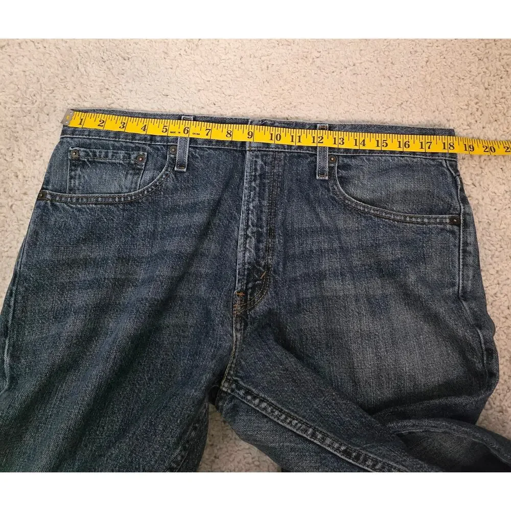 Levi's 527 Men's Jeans Size 38/32 Low Boot Cut Waist Measures 36